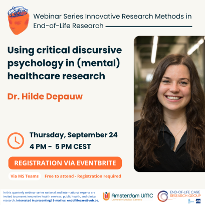 Banner Webinar with Hilde Depauw